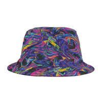 Thumbnail for Psychedelic Swirl Bucket Hat