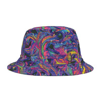 Thumbnail for Psychedelic Swirl Bucket Hat