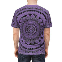 Thumbnail for Meditative Yoga Session Mandala Pattern T-Shirt
