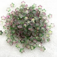 Thumbnail for 30pcs 8mm AB Color Five-pointed Star Beads Czech Glass Loose Spacer Beads  for Kandi Making