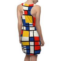 Thumbnail for Mondrian Muse Razorback Dress - GroovyGallery