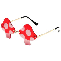 Thumbnail for Mushroom Coating Sunglasses for Women Men Irregular Rimless Eyewear Retro rave Party halloween Sun Glasses Shades UV400 SG140 - GroovyGallery