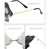 Thumbnail for Mushroom Coating Sunglasses for Women Men Irregular Rimless Eyewear Retro rave Party halloween Sun Glasses Shades UV400 SG140 - GroovyGallery