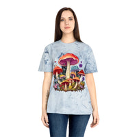 Thumbnail for Mushroom Color Blast T-Shirt - Express Your Free Spirit - GroovyGallery