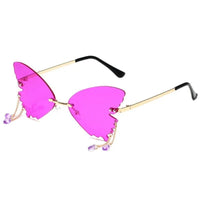 Thumbnail for New Women Men UV400 Sunglasses Butterfly Clouds Frameless Travel Shades Party Decorative Eyewear Outdoor Goggles Sun Glasses - GroovyGallery