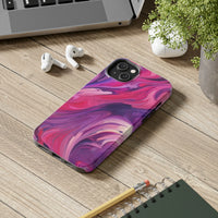 Thumbnail for Phone Case Swirling Dichromatic Magic: Abstract Paint Effect - GroovyGallery